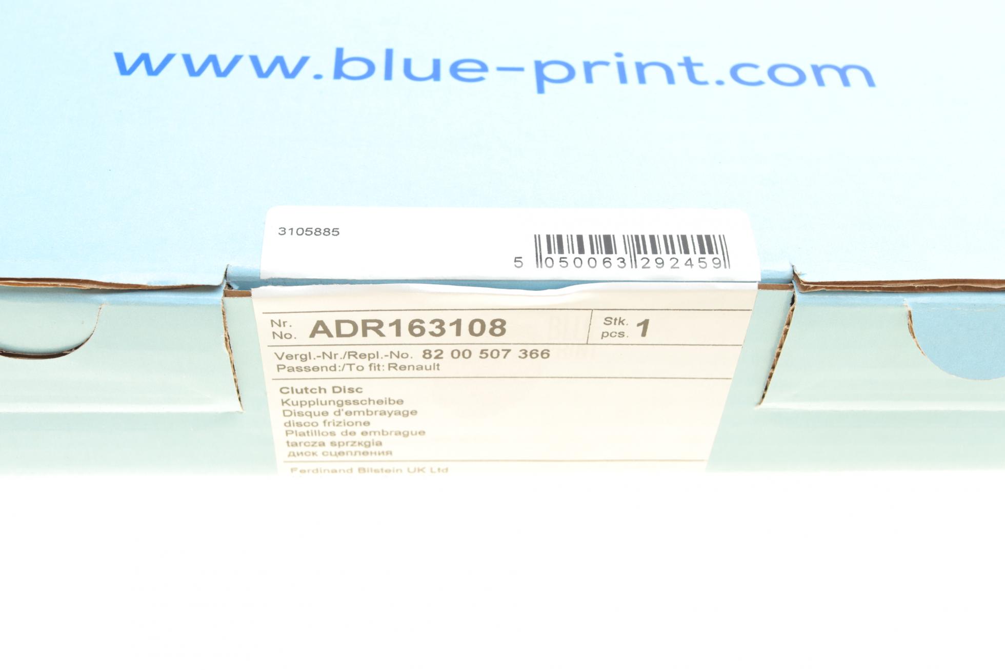 ADR163108 BLUE PRINT